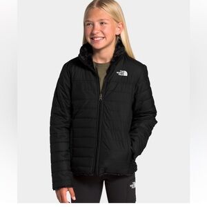 Kids North Face reversible jacket size 10/12